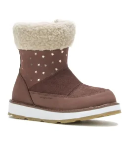 Leder-Chelsea-Boots "Risecuff" in Braun>Kamik Hot