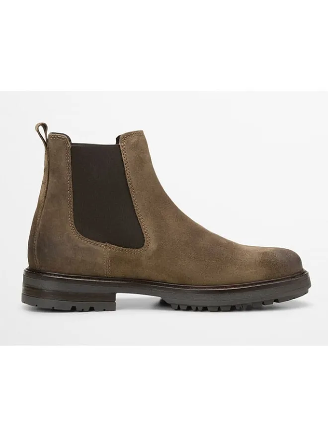 Marc O'Polo Shoes Stiefel & Boots^Leder-Chelsea-Boots "Rony" in Braun