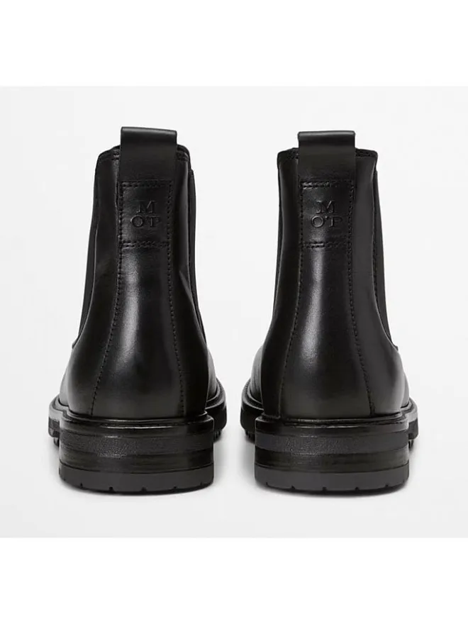 Marc O'Polo Shoes Stiefel & Boots^Leder-Chelsea-Boots "Rony" in Schwarz