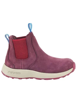 finkid Stiefeletten·Chelsea Boots^Leder-Chelsea-Boots "Saapas" in Lila