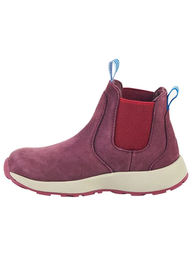 finkid Stiefeletten·Chelsea Boots^Leder-Chelsea-Boots "Saapas" in Lila