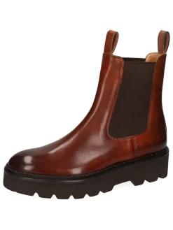 Leder-Chelsea-Boots "Sally 186" in Hellbraun>MELVIN & HAMILTON