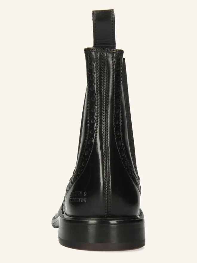 Leder-Chelsea-Boots "Sally 112" in Schwarz>MELVIN & HAMILTON Outlet