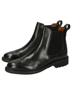 MELVIN & HAMILTON Stiefeletten^Leder-Chelsea-Boots "Selina 29" in Schwarz