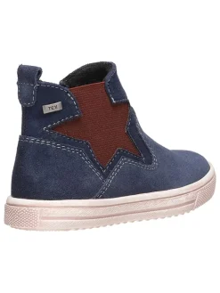 Leder-Chelsea-Boots "Shiva" in Dunkelblau>Lurchi