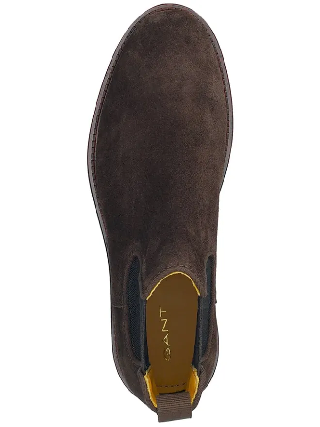 Leder-Chelsea-Boots "St Fairkon" in Braun>GANT Footwear Discount