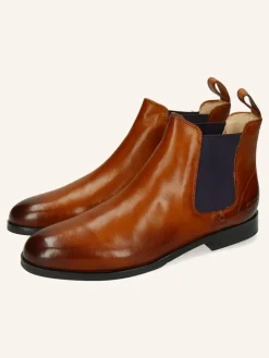 Leder-Chelsea-Boots "Susan 10" in Hellbraun>MELVIN & HAMILTON Outlet