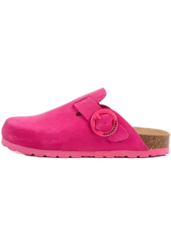 Leder-Clogs in Fuchsia>BABUNKERS Family Clearance
