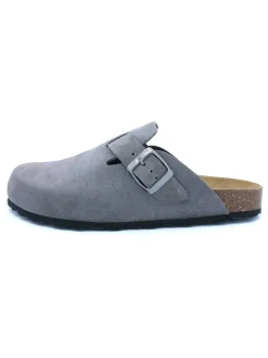billowy Clogs & Pantoletten^Leder-Clogs in Grau