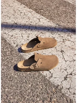 Leder-Clogs in Hellbraun>billowy Discount