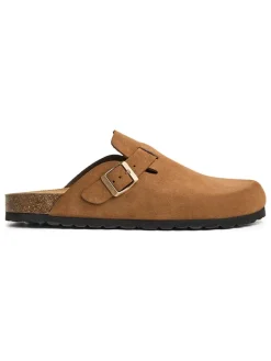 Leder-Clogs in Hellbraun>billowy Online