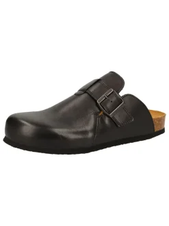 Leder-Clogs in Schwarz>Think! Online