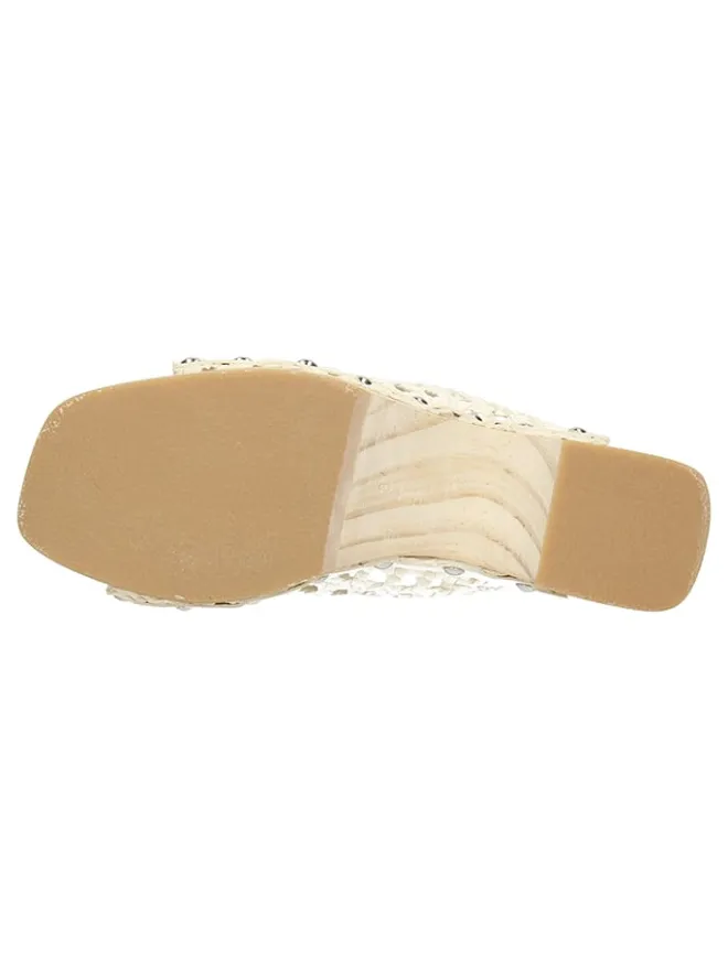 Leder-Clogs "Maria 1" in Creme>MELVIN & HAMILTON Clearance