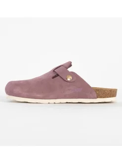 Leder-Clogs "Molky" in Altrosa>Sunbay