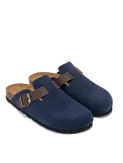 Mandel Hausschuhe^Leder-Clogs 