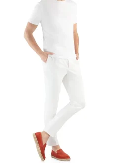 Leder-Espadrilles 