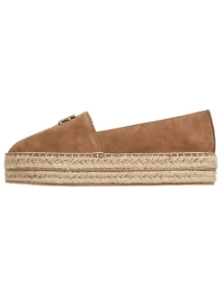 Leder-Espadrilles in Hellbraun>Tommy Hilfiger Shoes New