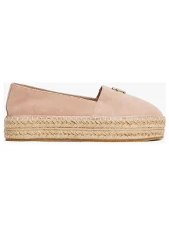 Leder-Espadrilles in Rosa>Tommy Hilfiger Shoes Online
