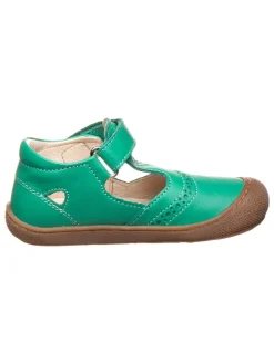 Naturino Sandalen·Halbsandalen^Leder-Halbsandalen "5273" in Grün