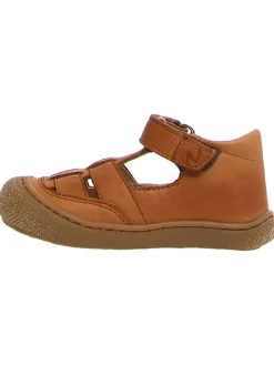 Leder-Halbsandalen "5282 Nappa" in Hellbraun>Naturino