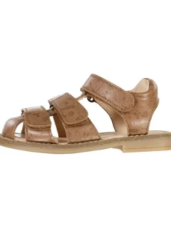 Leder-Halbsandalen "Addison" in Hellbraun>Wheat Discount
