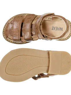 Leder-Halbsandalen 