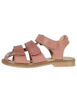 Leder-Halbsandalen "Addison" in Rosa>Wheat Best