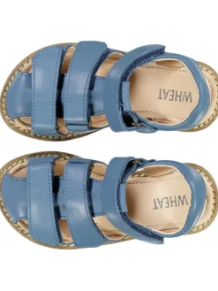 Leder-Halbsandalen "Addison" in Blau>Wheat Sale
