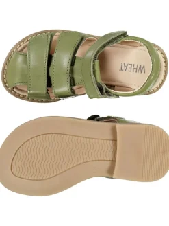 Leder-Halbsandalen 