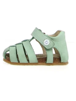 Leder-Halbsandalen "Alb" in Mint>Naturino Discount