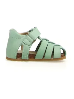 Leder-Halbsandalen "Alb" in Mint>Naturino Discount
