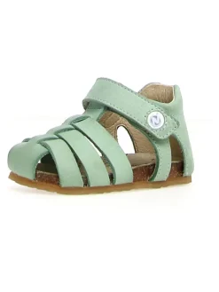 Leder-Halbsandalen 