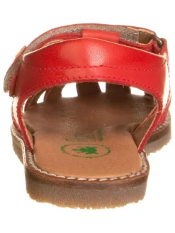 Leder-Halbsandalen 