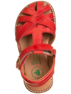 Leder-Halbsandalen 