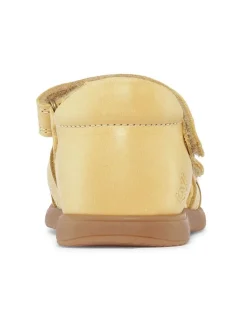 Leder-Halbsandalen 