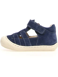 Leder-Halbsandalen "Bede" in Dunkelblau>Naturino Clearance