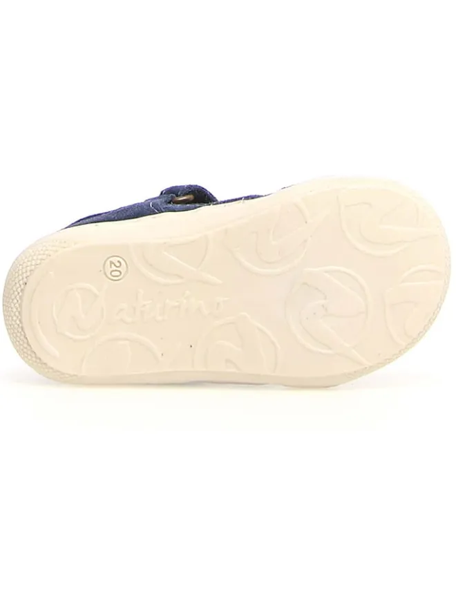 Leder-Halbsandalen "Bede" in Dunkelblau>Naturino Clearance