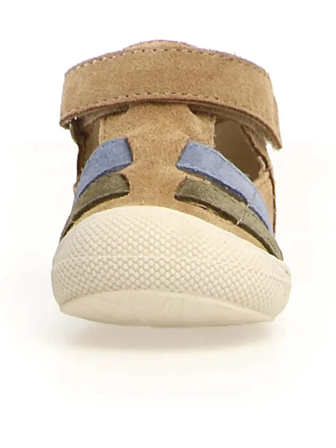 Naturino Sandalen|Sandalen·Halbsandalen^Leder-Halbsandalen "Bede" in Hellbraun