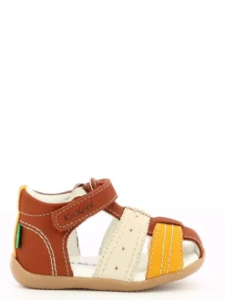 Leder-Halbsandalen "Bigbazar 2" in Bunt>Kickers Discount