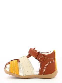 Leder-Halbsandalen 