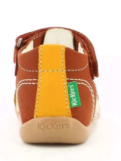 Leder-Halbsandalen 