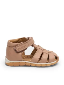 Leder-Halbsandalen "Billie" in Rosa>bisgaard Hot