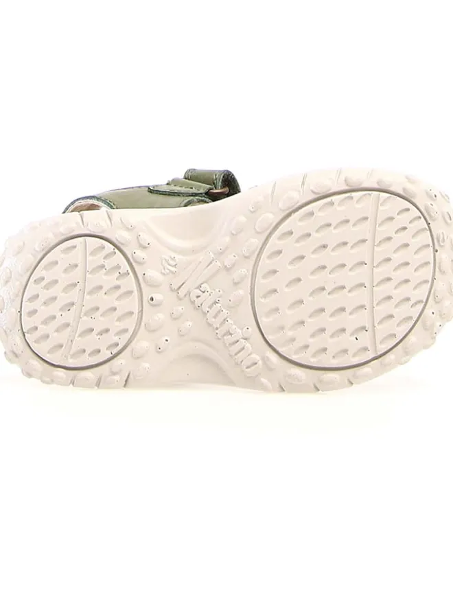 Leder-Halbsandalen "Bintan" in Grün>Naturino Hot
