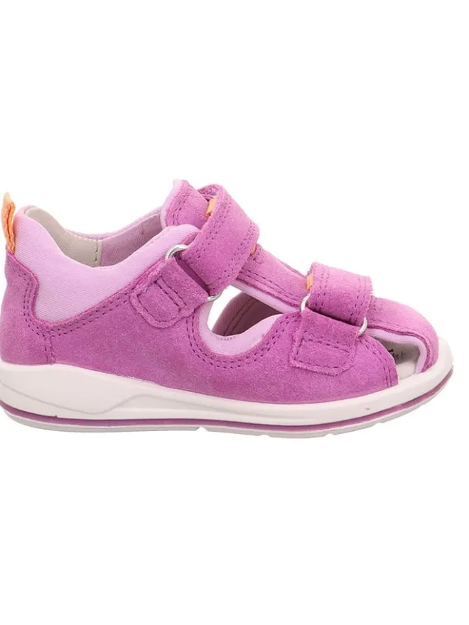 Leder-Halbsandalen "Boomerang" in Lila/ Rosa>superfit New