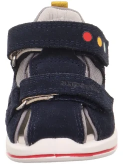 Leder-Halbsandalen "Boomerang" in Dunkelblau>superfit Clearance