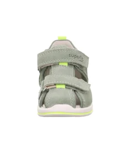 Leder-Halbsandalen 