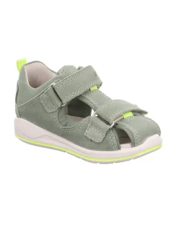 Leder-Halbsandalen 