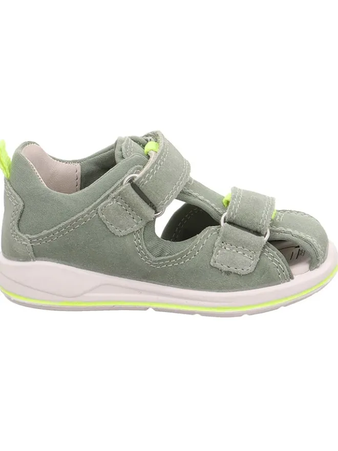 Leder-Halbsandalen "Boomerang" in Grün>superfit Discount