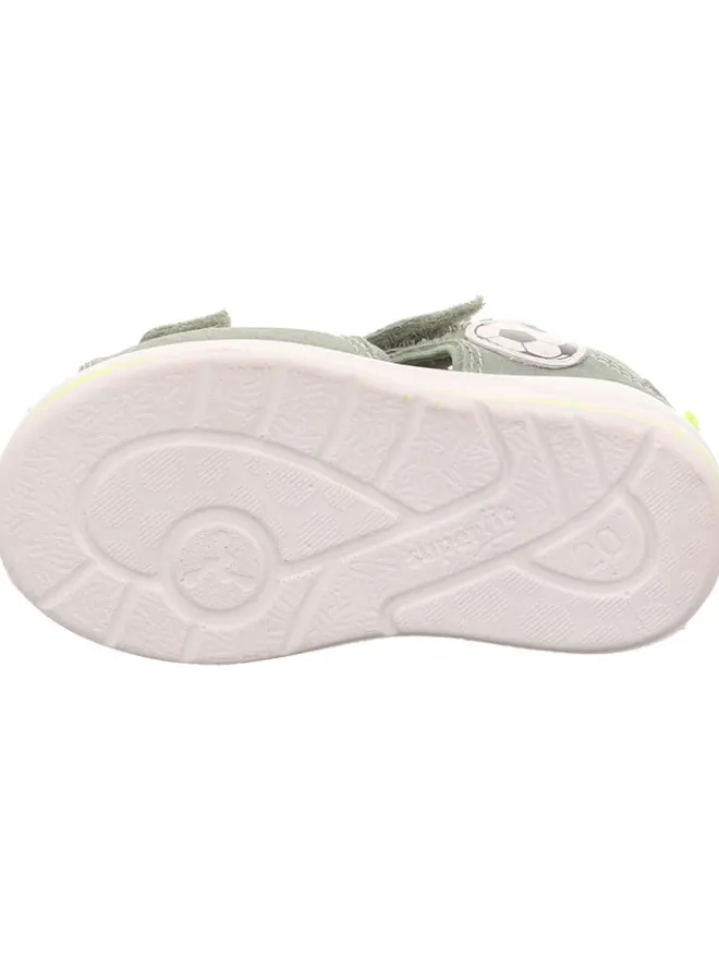 Leder-Halbsandalen "Boomerang" in Grün>superfit Discount