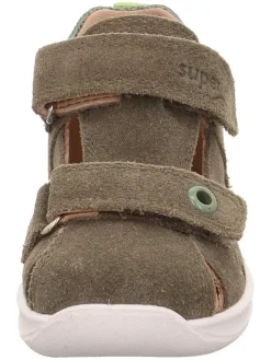 Leder-Halbsandalen "Bumblebee" in Khaki>superfit Best
